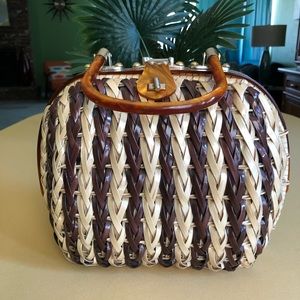 Vintage Wicker Purse